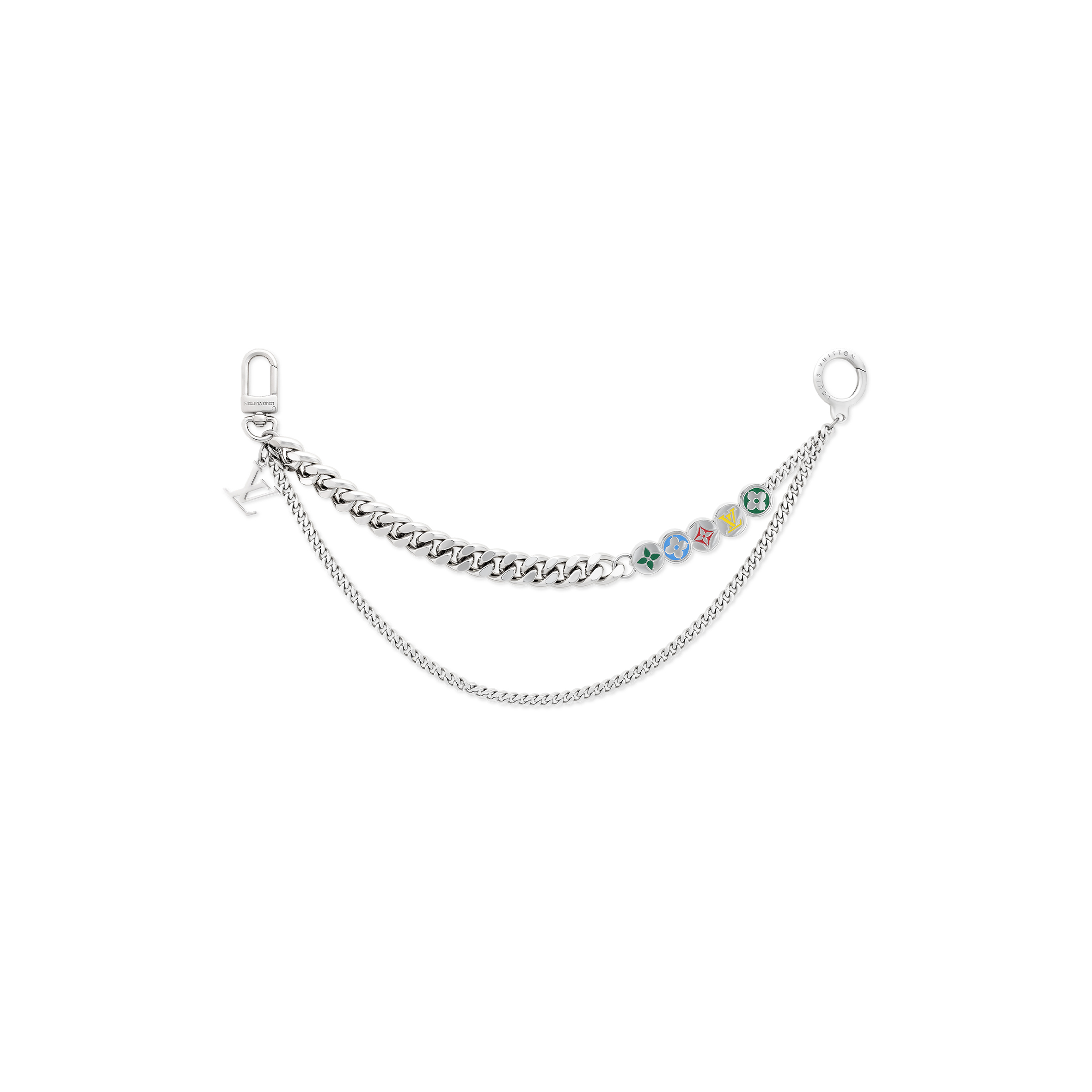 l0*is V*t0n monogram chain belt m02396